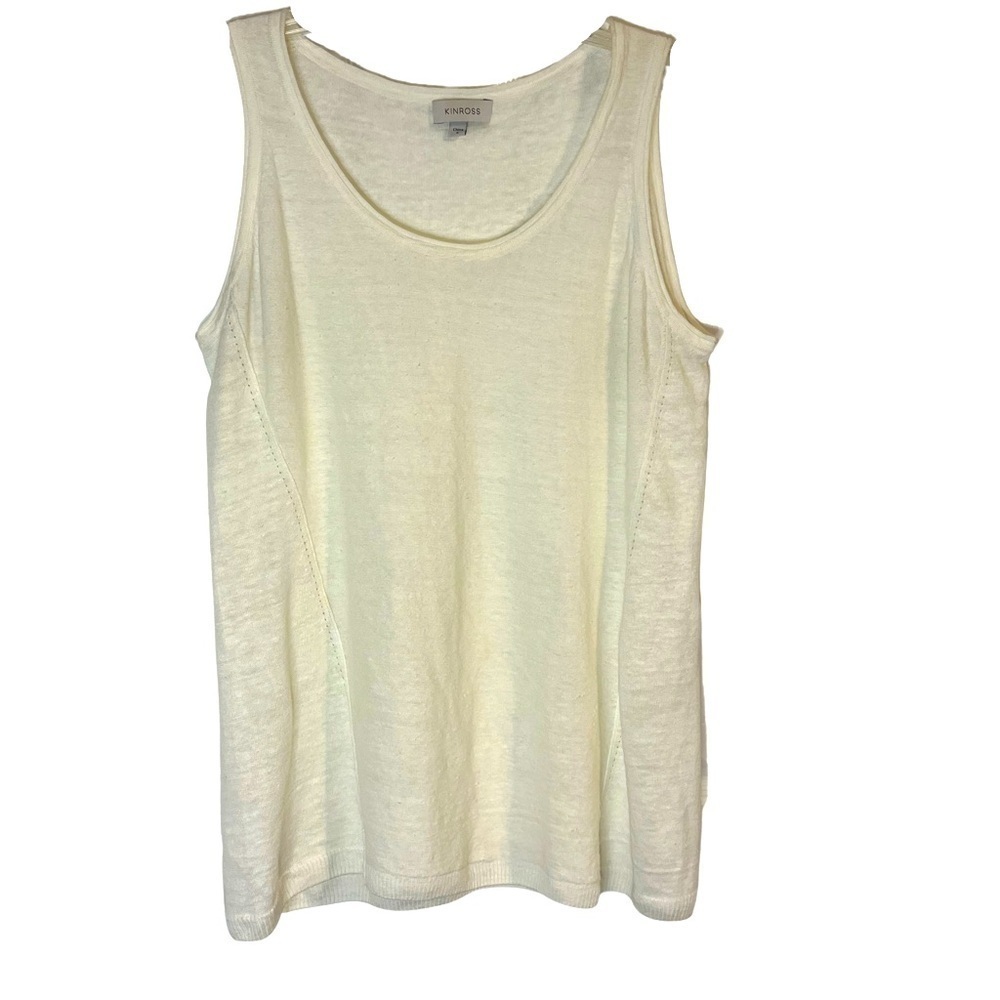 Kinross Linen Sleeveless Shirt